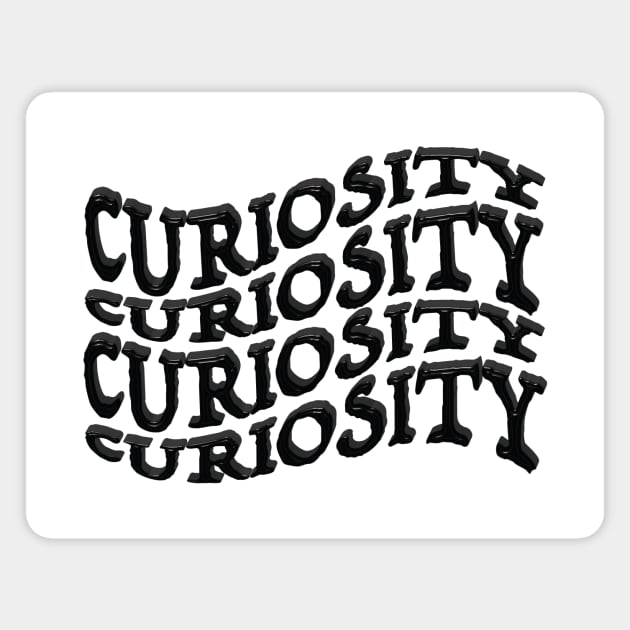 curiosity Magnet by Urtype